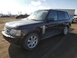 Land Rover salvage cars for sale: 2007 Land Rover Range Rover HSE