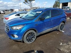 Salvage cars for sale at Woodhaven, MI auction: 2017 Ford Escape SE