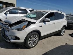 Salvage cars for sale at Kansas City, KS auction: 2017 Ford Escape Titanium