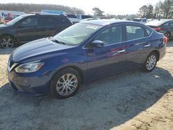 Salvage cars for sale at Hampton, VA auction: 2019 Nissan Sentra S