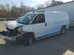 Salvage trucks for sale at Shreveport, LA auction: 2024 Chevrolet Express G2500