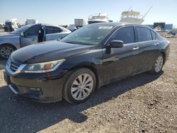 Salvage cars for sale at Houston, TX auction: 2014 Honda Accord EXL