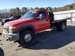 Salvage trucks for sale at Exeter, RI auction: 2003 GMC New Sierra K3500