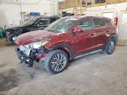 Salvage cars for sale at Ham Lake, MN auction: 2019 Hyundai Tucson Limited