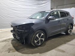 Salvage cars for sale at Candia, NH auction: 2016 Hyundai Tucson Limited