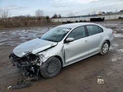 Salvage cars for sale at Columbia Station, OH auction: 2012 Volkswagen Jetta SE