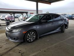 Salvage cars for sale at Hayward, CA auction: 2017 Honda Civic EX