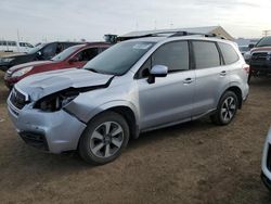 Subaru salvage cars for sale: 2017 Subaru Forester 2.5I Premium