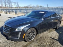 Salvage cars for sale at Spartanburg, SC auction: 2016 Cadillac CTS Luxury Collection