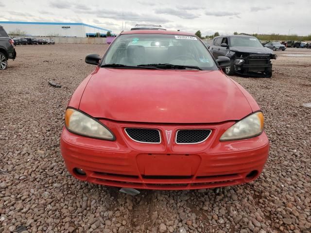 2001 Pontiac Grand AM SE1