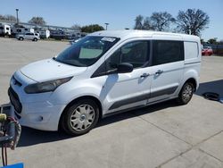 Salvage trucks for sale at Sacramento, CA auction: 2014 Ford Transit Connect XLT