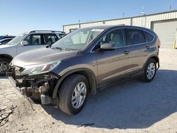 Salvage cars for sale at Kansas City, KS auction: 2016 Honda CR-V EX