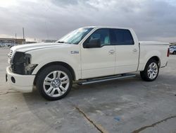 Salvage cars for sale at Grand Prairie, TX auction: 2008 Ford F150 Supercrew