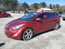 Salvage cars for sale at Mendon, MA auction: 2013 Hyundai Elantra GLS