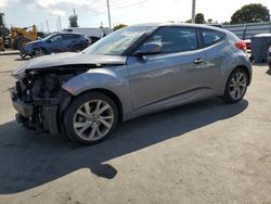 Salvage cars for sale at Miami, FL auction: 2016 Hyundai Veloster