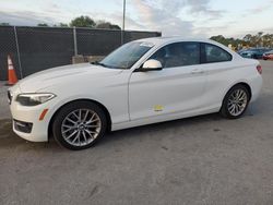 Salvage cars for sale at Orlando, FL auction: 2016 BMW 228 XI Sulev