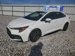 Salvage cars for sale at Wayland, MI auction: 2020 Toyota Corolla SE