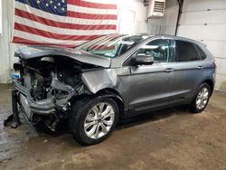 Salvage cars for sale at Lyman, ME auction: 2023 Ford Edge Titanium