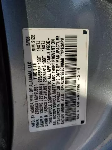 2008 Honda Odyssey EXL