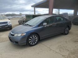 Salvage cars for sale from Copart American Canyon, CA: 2009 Honda Civic EXL