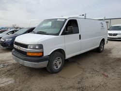 Salvage trucks for sale at Kansas City, KS auction: 2012 Chevrolet Express G3500