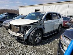 Salvage cars for sale at auction: 2017 Honda Pilot EXL