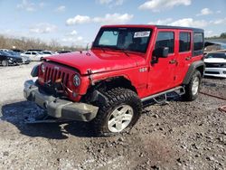 Salvage cars for sale at Hueytown, AL auction: 2014 Jeep Wrangler Unlimited Sport