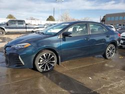 Salvage cars for sale at Littleton, CO auction: 2017 Toyota Corolla L