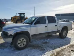 Salvage cars for sale at Nisku, AB auction: 2004 Dodge Dakota Quad Sport