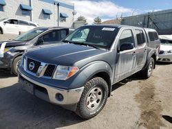 2007 Nissan Frontier Crew Cab LE en venta en Albuquerque, NM