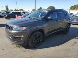 Salvage cars for sale at Miami, FL auction: 2019 Jeep Compass Latitude