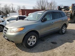 Hyundai Vehiculos salvage en venta: 2009 Hyundai Santa FE GLS