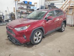 Carros salvage sin ofertas aún a la venta en subasta: 2020 Toyota Rav4 Limited