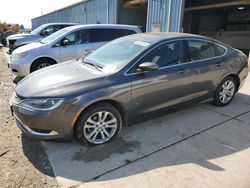 Salvage cars for sale at Eldridge, IA auction: 2015 Chrysler 200 Limited