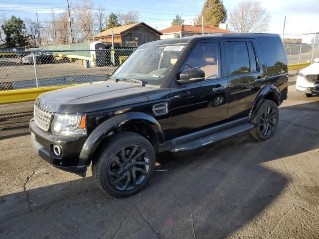 2016 Land Rover LR4 HSE