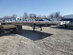 Salvage trucks for sale at Cicero, IN auction: 2000 Ravens 2000 Ravens Flatbed Trailer