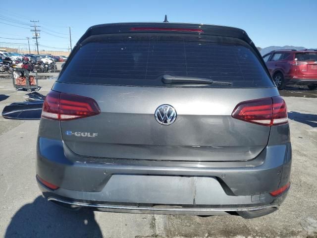 2019 Volkswagen E-GOLF SEL Premium