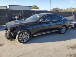 Salvage cars for sale at Orlando, FL auction: 2017 Genesis G80 Base