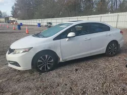 Salvage cars for sale at Knightdale, NC auction: 2013 Honda Civic EX