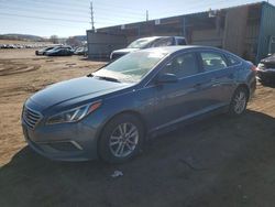 Salvage cars for sale at Colorado Springs, CO auction: 2016 Hyundai Sonata SE