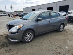 Salvage cars for sale at Jacksonville, FL auction: 2017 Nissan Versa S