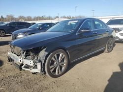 Salvage cars for sale at Pennsburg, PA auction: 2016 Mercedes-Benz C300