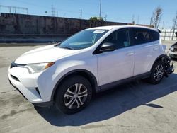 Salvage cars for sale at Wilmington, CA auction: 2018 Toyota Rav4 LE