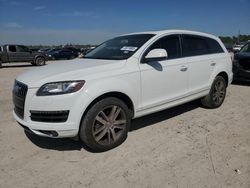 Salvage cars for sale at Houston, TX auction: 2014 Audi Q7 Premium Plus