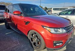 Salvage cars for sale at North Billerica, MA auction: 2014 Land Rover Range Rover Sport SC