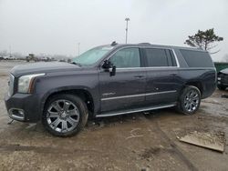 Salvage cars for sale at Woodhaven, MI auction: 2016 GMC Yukon XL Denali