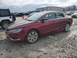 Chrysler 200 Limited salvage cars for sale: 2015 Chrysler 200 Limited