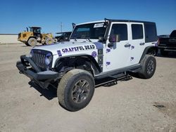 Jeep salvage cars for sale: 2016 Jeep Wrangler Unlimited Sport