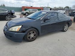 Salvage cars for sale at Homestead, FL auction: 2007 Honda Accord LX