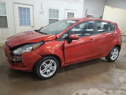 Salvage cars for sale at Davison, MI auction: 2018 Ford Fiesta SE